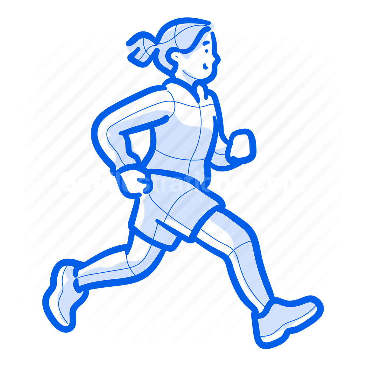 Sports and Fitness illustration preview image
